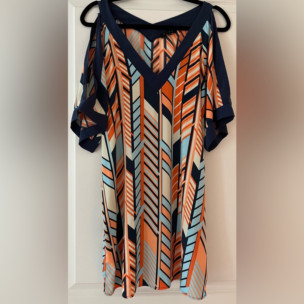 Short Sleeve Dress with Shoulders Exposed